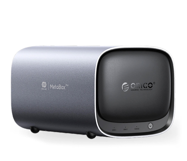 Orico Sieciowa macierz dyskowa ORICO NAS MetaBox Pro Home - szara - 1486736 - zdjęcie